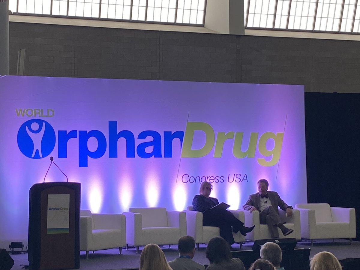 We are thrilled to have our very own Annie Kennedy share the stage with @US_FDA Commissioner Robert Califf at this year’s #WorldOrphanUSA discussing 'Charting the path forward: Regulatory innovations and orphan drug designations in rare disease development'