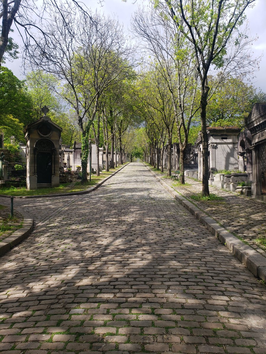 En direct d'un #perelachaise déserté...