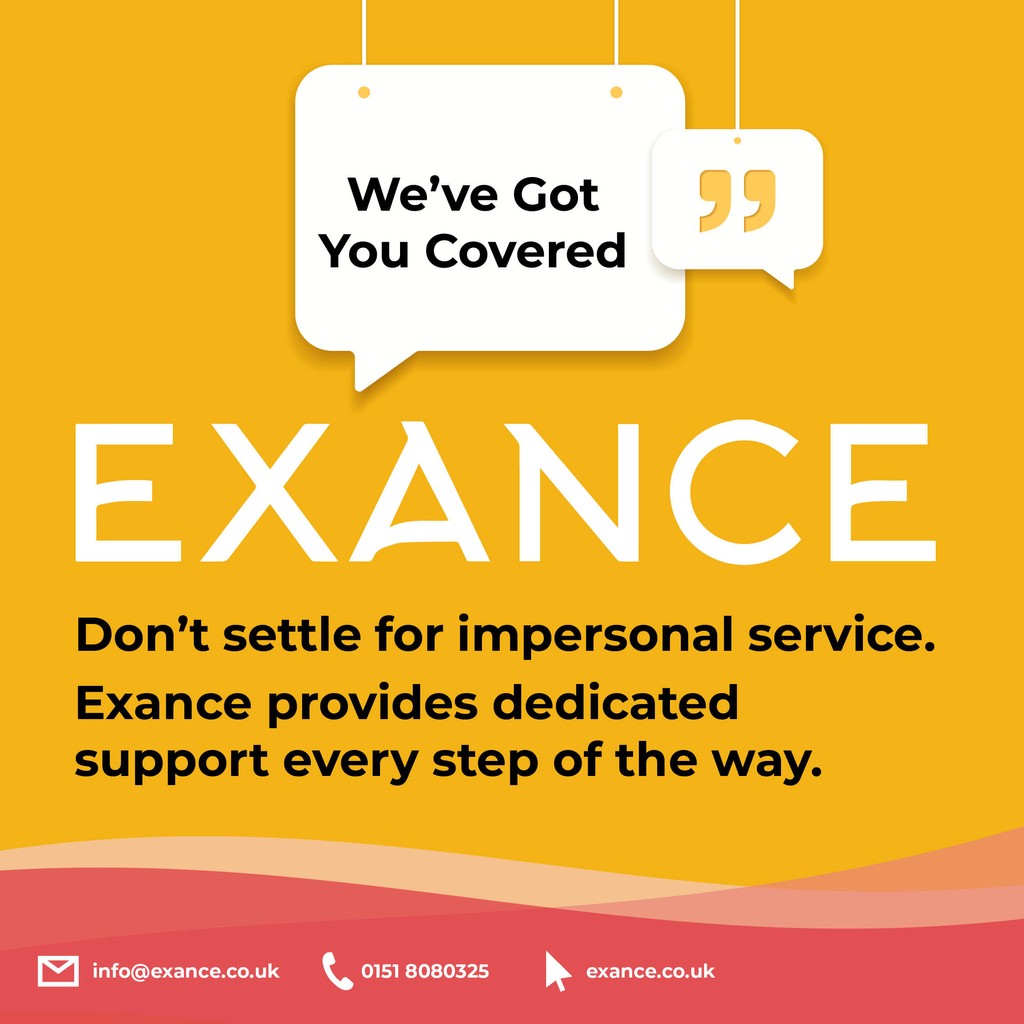 Say goodbye to impersonal service and hello to exceptional support at Exance! 🌟 

Our team is here to guide you every step of the way, ensuring a personalised experience that exceeds your expectations. 💪 

🌐exance.co.uk

 #insurancebrokers #business #connection