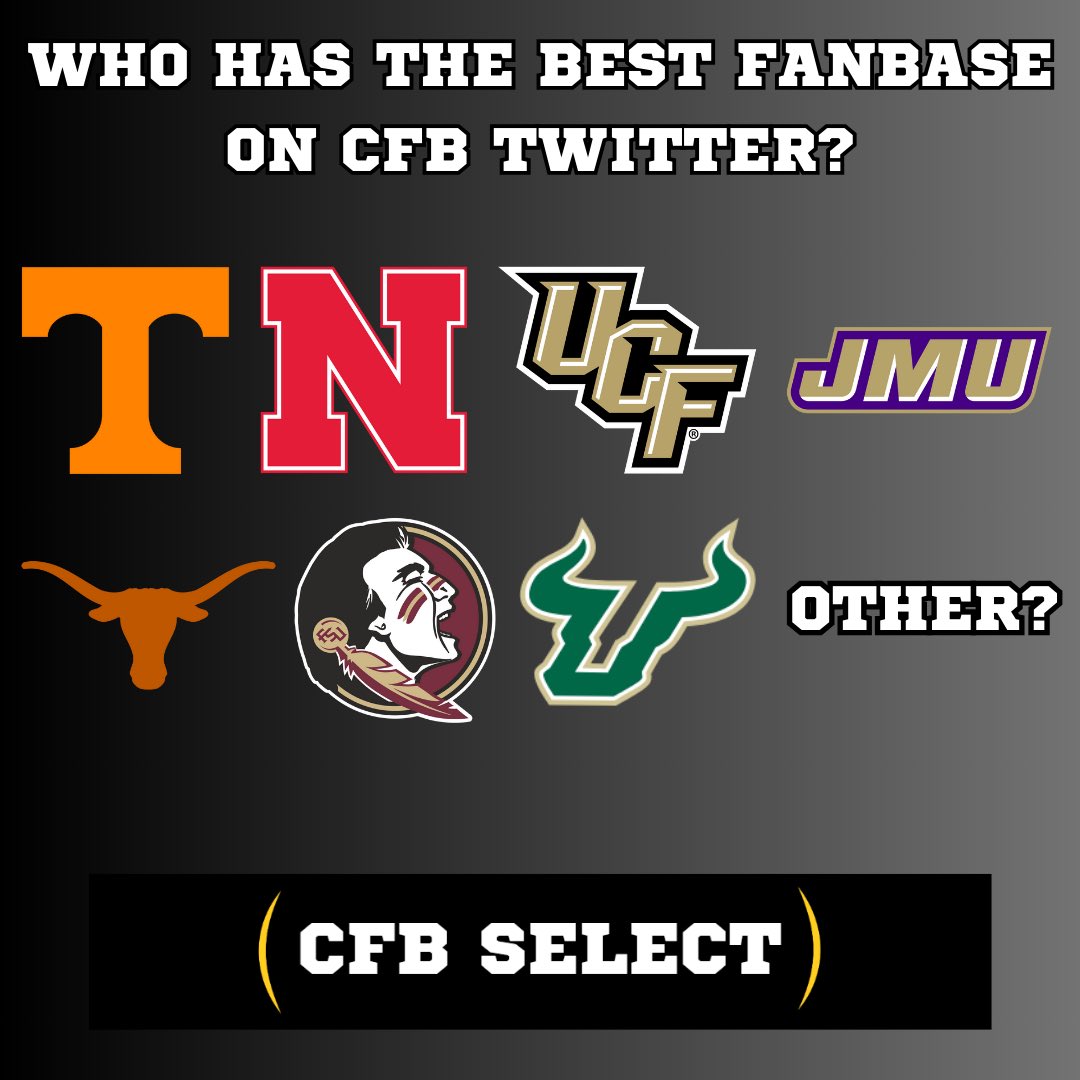 Who has the best fanbase on #CFBTwitter? Retweet and Reply!