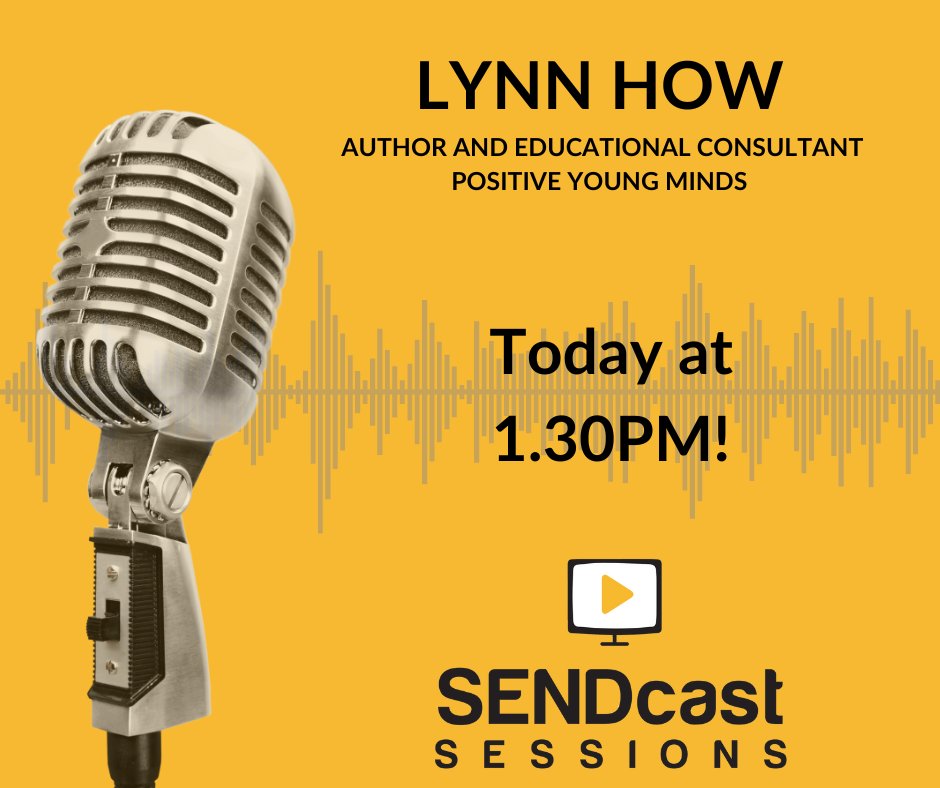 Lynn How joins us LIVE today to share her years of expertise as a SENCO to help you thrive in the role 📢 Includes a Q&A - register here! 👇 ow.ly/kTNg50RiY63 @Positive_Y_Mind #teachertwitter #edutwitter #senco