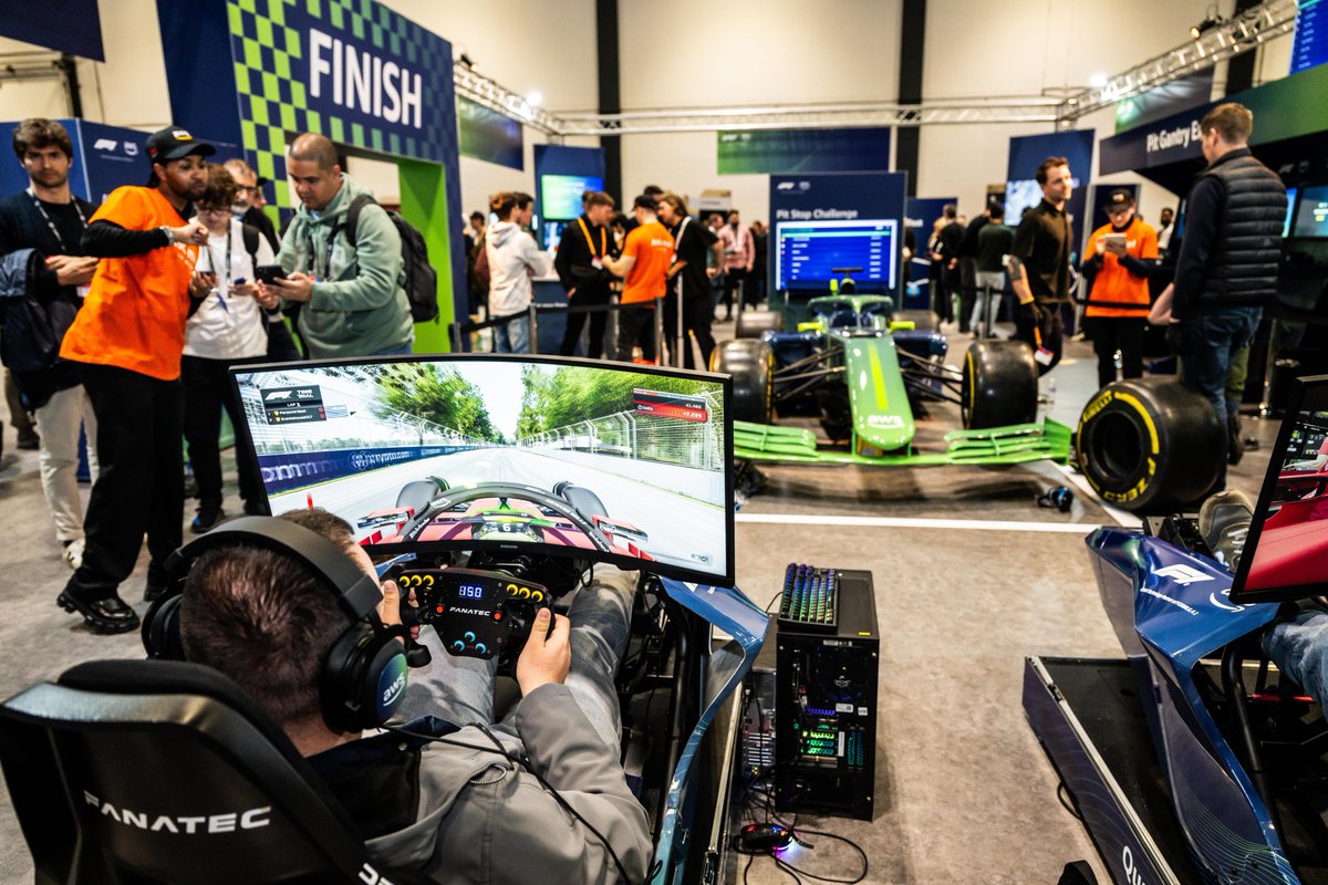 Have you got what it takes to become an F1 engineer? Come and find out 🏎️ #AWSSummit
