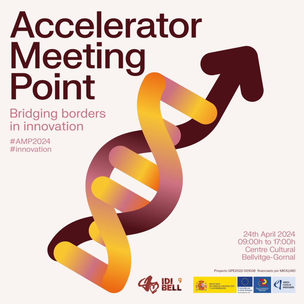 aporqueras's tweet photo. Nueva jornada AMP - Accelerator Meeting Point de @idibell_cat: espacio de promoción y aceleración de la transferencia al mercado de proyectos de innovación en #Salud.
Damos a conocer más detalles del #BioCluster a los distintos actores del sector.
#CampusBellvitge #AMP2024 https://t.co/gsiR57RmNd