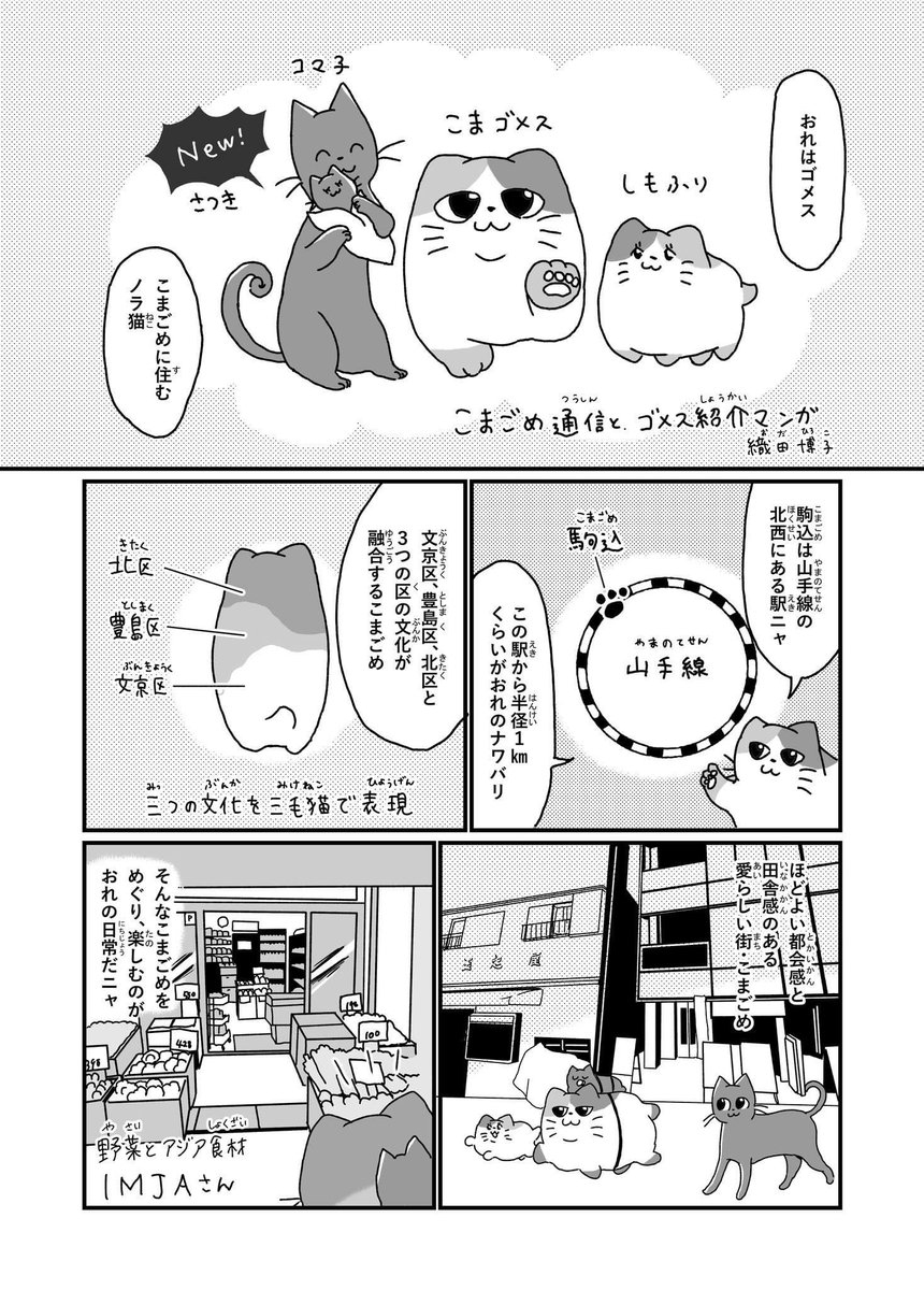 「こまごめ通信本⑤」2024年4月30日発売!
織田が主宰している「こまごめ通信編集部」は、2023年度の記事を1冊の本にまとめた『こまごめ通信本⑤』を2024年4月30日に発売します。『こまごめ通信』は、東京都・駒込地域で2019年4月から毎月発行されているコミュニティペーパー。