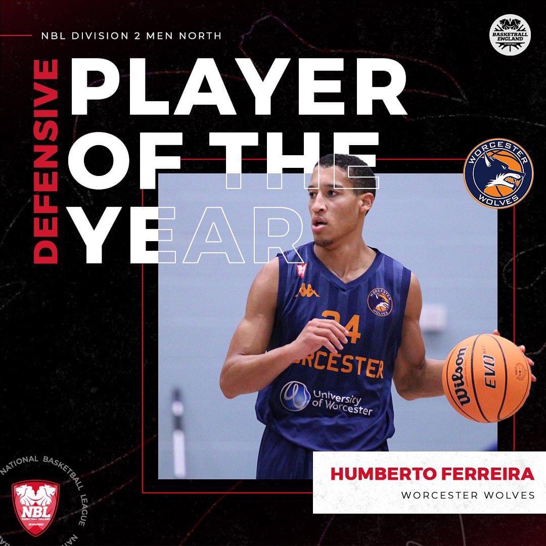 🏆BACK TO BACK🏆

#WolfPack a huge congratulations to Humberto on winning the Defensive Player Of The Year!

The second year in a row the Wolves have clinched this honour!

#Winner #PartOfThePack #NBL2324