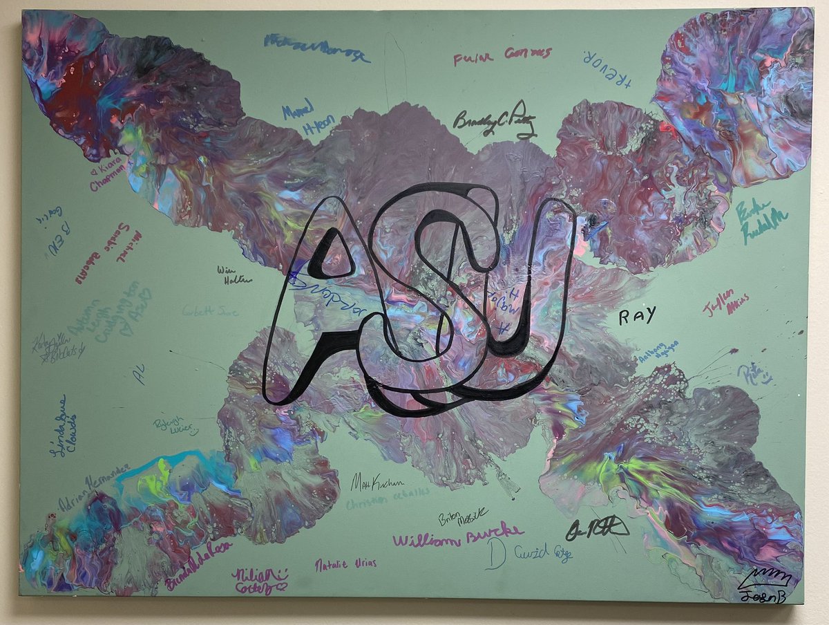 Thank you to all of our <a href="/SOTexas/">SpecialOlympicsTexas</a> Athletes for making Unified Sports with UREC a big success this year! Shout out to our @angelostate students for participating and helping this program grow! We celebrated a great sports season last night and received some artwork!