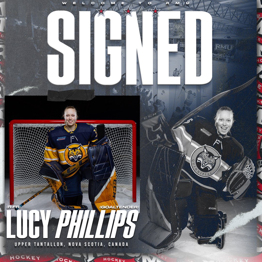 RMUWHockey's tweet photo. Welcome to BobbyMo‼️ @lucyphillips31 is officially a Colonial😎 https://t.co/fx1mSrsB0G
