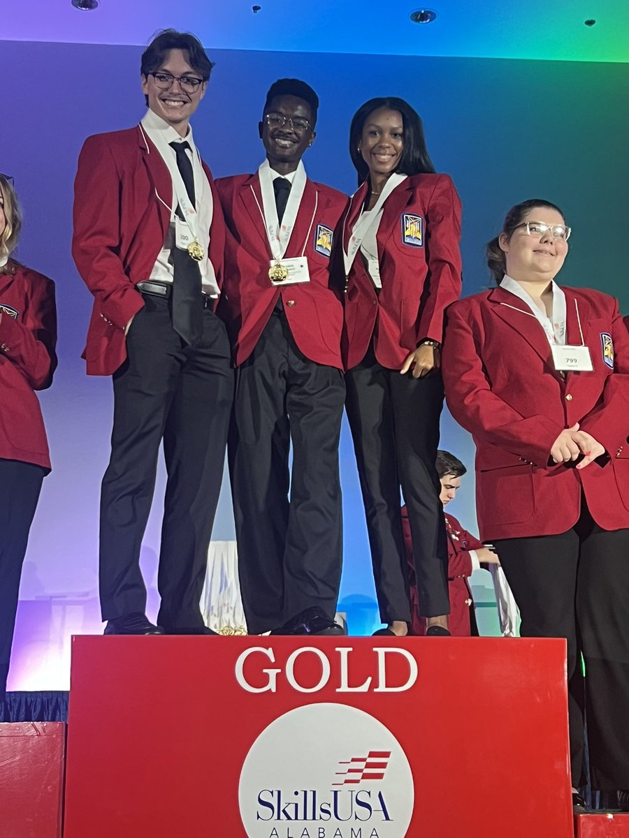ChristinaChambers (@christinachamb) on Twitter photo Community Service is a big part of our program. Congratulations to <a href="/THSNewsTV/">THS TV</a> on winning Gold in the American Spirit category ❤️
SkillsUSA State Champs 🥇
<a href="/THS_Warrior/">Thompson High School</a> <a href="/Alabasterk12/">Alabaster City Schools</a> Community Service is a big part of our program. Congratulations to <a href="/THSNewsTV/">THS TV</a> on winning Gold in the American Spirit category ❤️
SkillsUSA State Champs 🥇
<a href="/THS_Warrior/">Thompson High School</a> <a href="/Alabasterk12/">Alabaster City Schools</a>