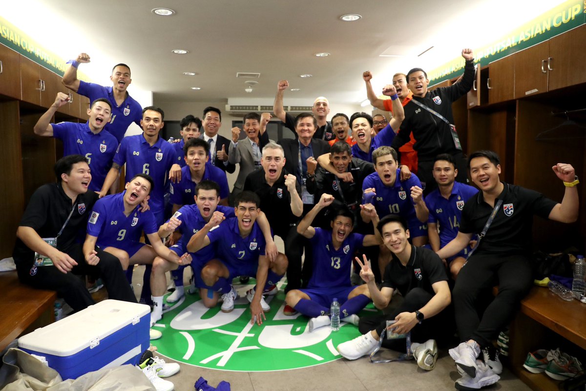 7️⃣th-straight #FutsalWC for 🇹🇭 👏🏼