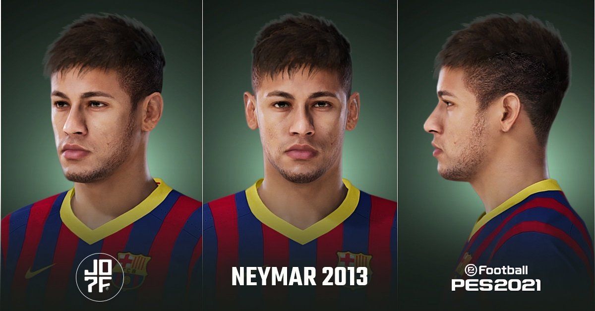 Neymar 2013 - PES 2021 (PC MOD)   
-     
Become a subscriber and get the download released for this and other faces   
-     
Download: buymeacoffee.com/jo7facemakercl…
-     
#eFootball #PES #PES2021 #eFootball2024 #FIFA23 #EAFC24