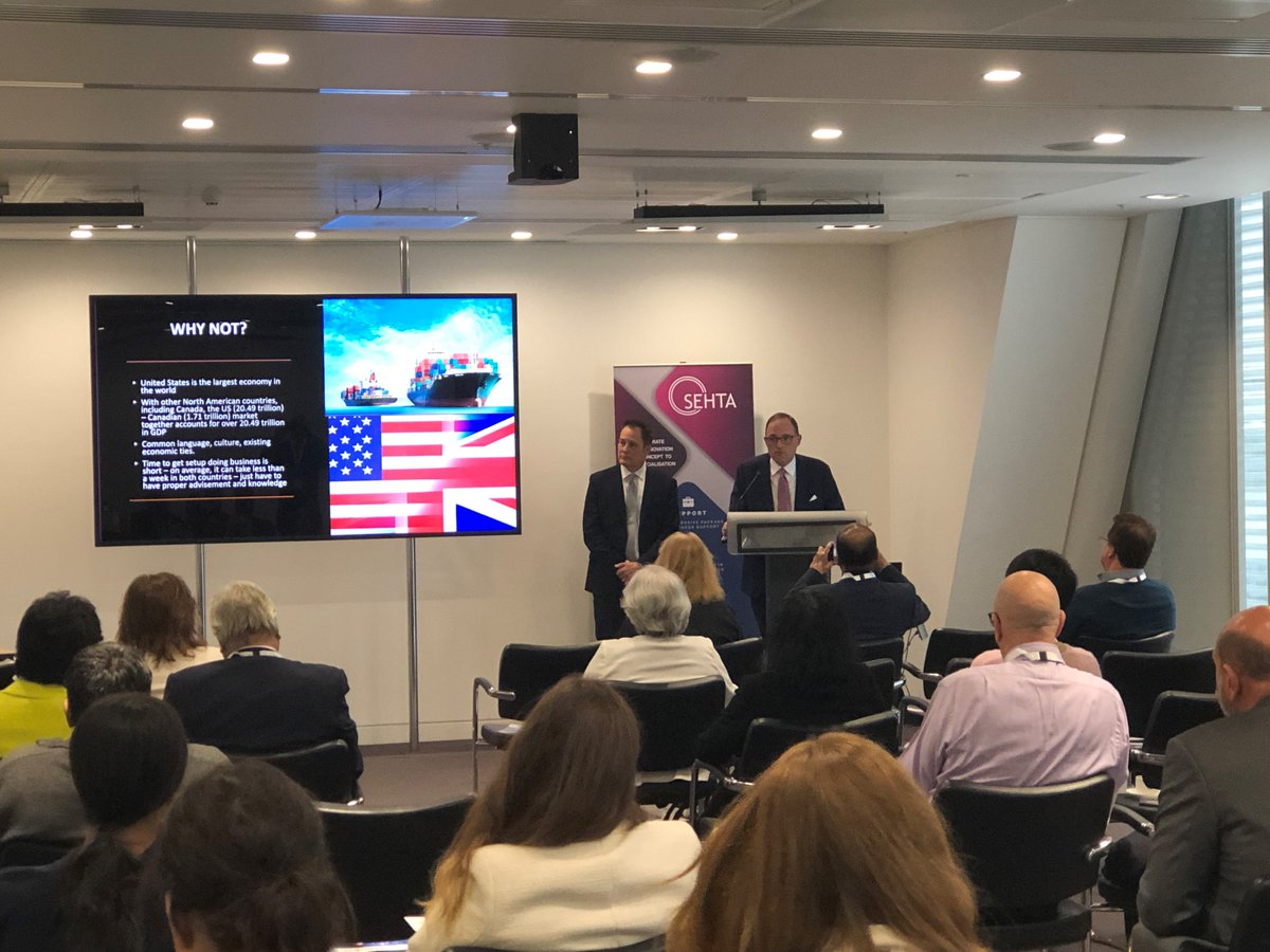 It was a pleasure for @SEHTA_UK to host the @cityofmentor Ohio Delegation Visit to the UK last Friday at @HD_Health London offices and also hear from the CCO of the @ClevelandClinic London @WillRowberry. Many #SMEs attended & forged beneficial connections at this network event