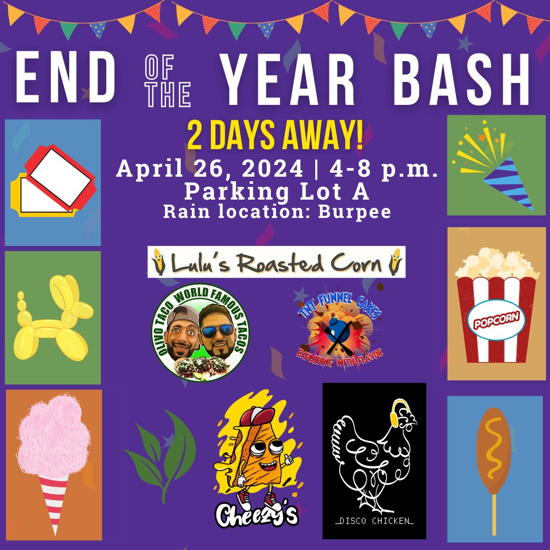 We are 2 days away from the End of The Year Bash! Today, we wanted to highlight the fantastic food vendors that will be at our event on Friday!