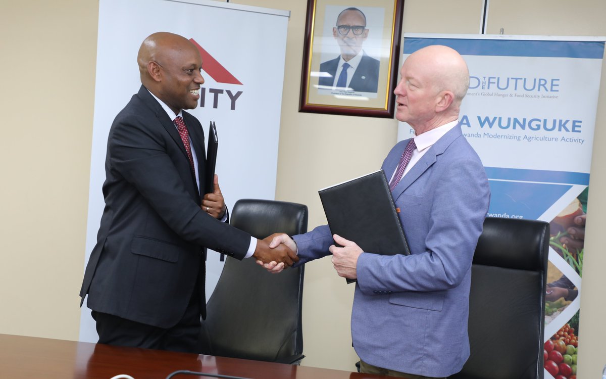 Excited to partner with @RwEquityBank to build the capacity of agri-businesses and promote increased lending to climate-smart agriculture. The goal is to support farmers to manage and adapt to climate change effects for sustainable agricultural productivity and increased incomes