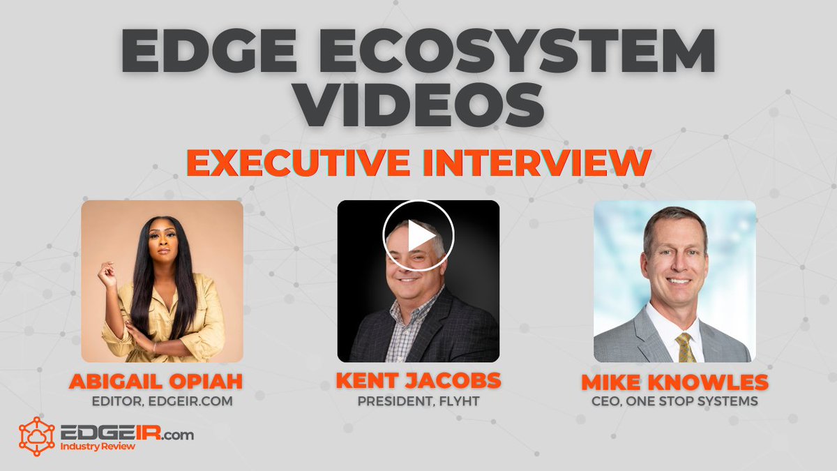 EdgeIR.com (@edge_ir) on Twitter photo View the full video interview with <a href="/_OneStopSystems/">One Stop Systems</a> and <a href="/FLYHTCorp/">FLYHT Aerospace Solutions Ltd.</a> here edgeir.com/flyht-oss-deta… as they detail behind the scene workings of next-gen aviation connectivity at the edge #aviation #edge #edgecomputing #VideoInterview #FLYHT #OSS #5G #avionics View the full video interview with <a href="/_OneStopSystems/">One Stop Systems</a> and <a href="/FLYHTCorp/">FLYHT Aerospace Solutions Ltd.</a> here edgeir.com/flyht-oss-deta… as they detail behind the scene workings of next-gen aviation connectivity at the edge #aviation #edge #edgecomputing #VideoInterview #FLYHT #OSS #5G #avionics