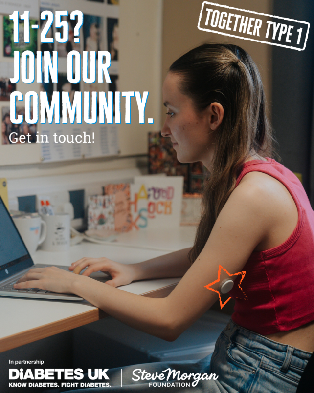 Aged 16-25 and looking to connect with other young people living with #T1D? ⁠⁠ We have a community of young people aged 16-25 who connect online to support each other through the power of #PeerSupport and their lived experiences. ⁠Contact: lilly.allen@diabetes.org.uk⁠ ⁠