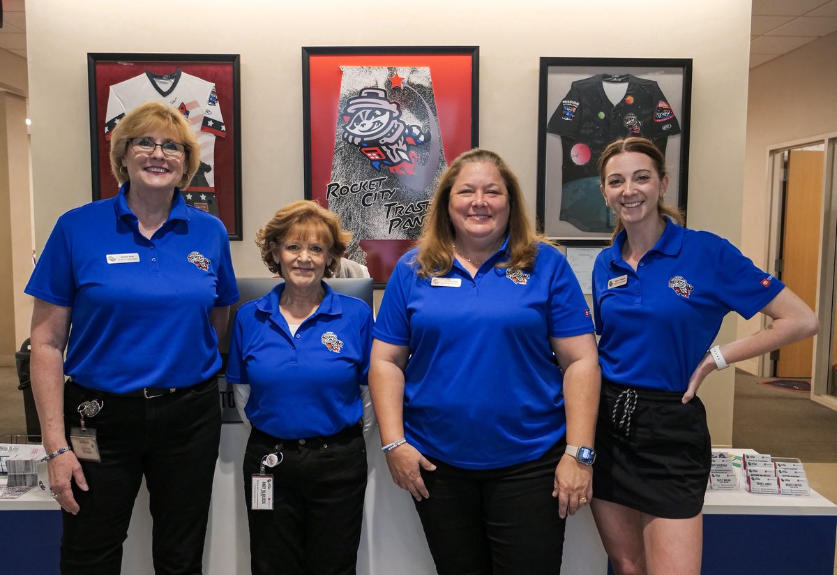 Happy National #AdminProfessionalsDay! Big shoutout to our Trash Pandas administrative team of Debbie, Angy, Lisa, and Nicole! 🫶