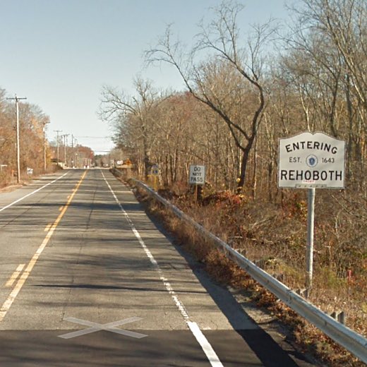 from taunton, mass to east providence, ri its a poorly maintained, busy one lane road with a 50 mph speed limit. instant death. 

then it becomes a terrible one lane highway to plymouth