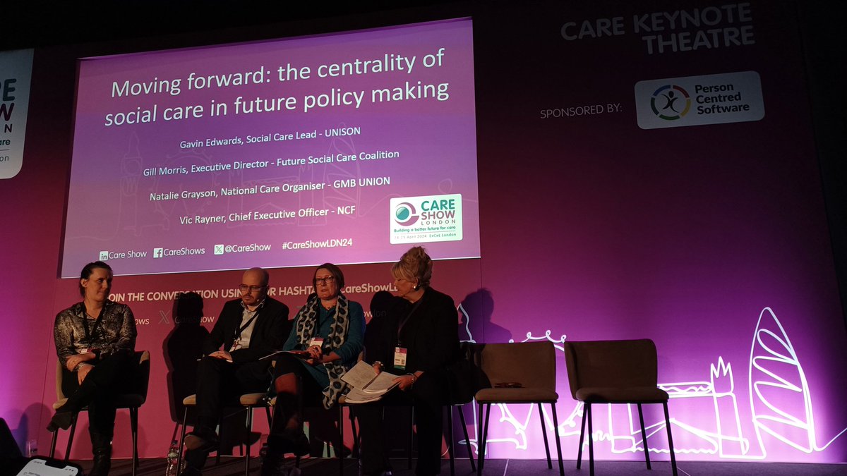 Social care must be a priority in the upcoming elections, for all political parties. A public service vital to the health of the country, which any one of us could need at any point. Ask your political candidates what they will do to create better care services. #CareShowLDN24