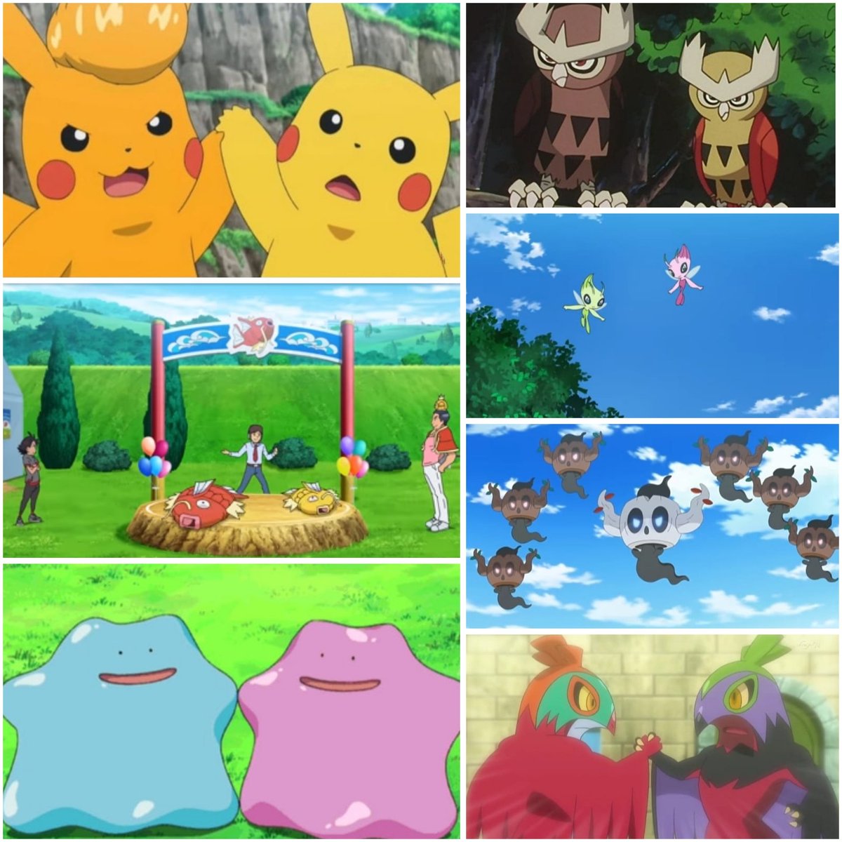 When Pokémon meet their shiny forms✨ #アニポケ #anipoke #Pokemon