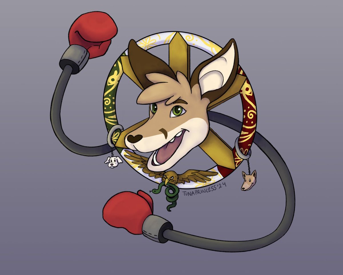 It's finally done! A commission I got from @PrincessofTuna of @renegade_roo's wheeler character in the game @WheelStealGame! We're building it in the @godotengine! Mi amigo! #wheelsteal #GodotEngine #gamedev #IndieGameDev #indiegame #furry #furryart