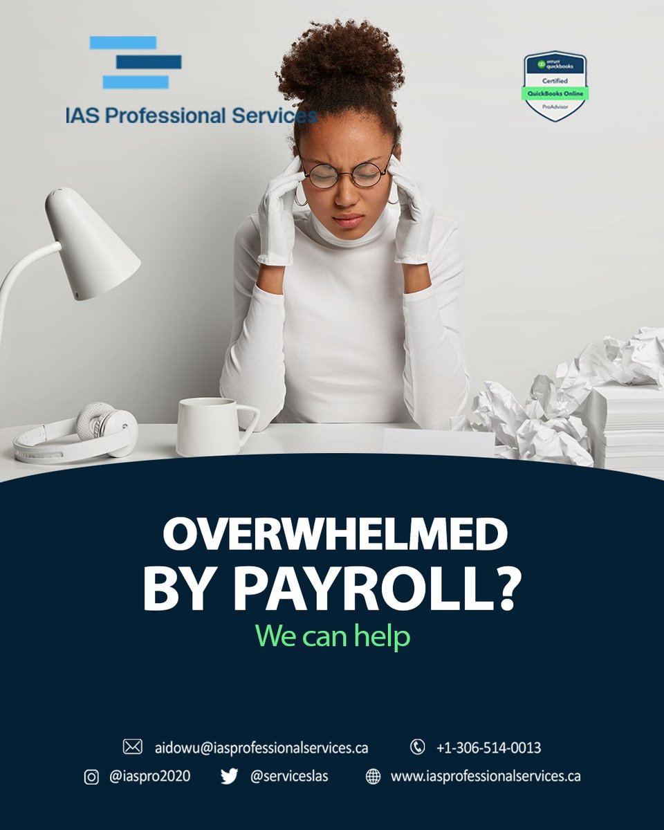 Overwhelmed by payroll? Let IASpro ease your burden! Our expert solutions streamline finances, so you can focus on your craft.

 #Payrollrelief #FinancialSolutions #FocusOnYourCraft #iASprosupport #payrollmanagement #payroll #payrollservices