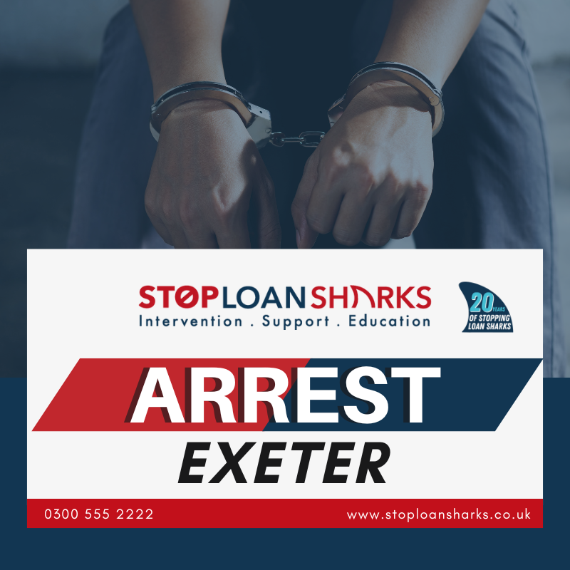 A woman was arrested today in Exeter on suspicion of illegal money lending. We worked with @DC_Police and @TSConnected  on this operation, part of our ongoing fight against illegal lending.
Full story: stoploansharks.co.uk/woman-arrested…

#StopLoanSharks
#stoploansharksengland