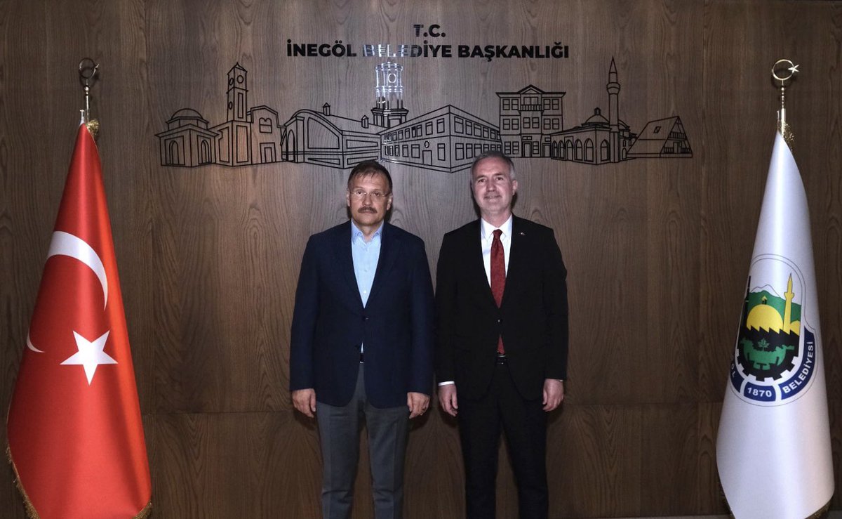 📍@Alinuraktas70 başkanımıza ve 📍Geçmiş dönem Başbakan yardımcımız ve Bursa Milletvekilimiz @Hakan_cavusoglu ’na nazik ziyaretleri için teşekkür ediyorum. 🤝🏻