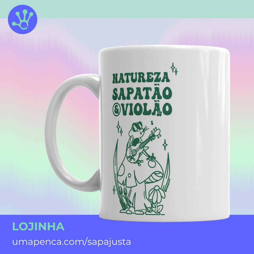 Ai que vontade ir com minhas amigas para o meio da natureza, curtir uma cachoeira e relaxar.
Só jogar conversa fora, sentir a brisa e enquanto tem uma sapa ao fundo mandando ver no violão.

🐸umapenca.com/sapajusta/