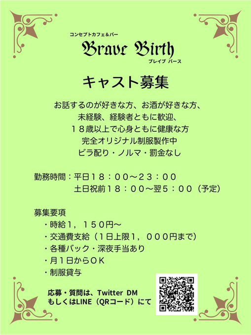 Brave Birthのツイート