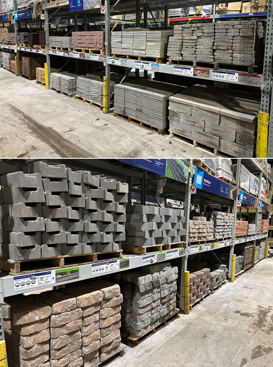 lenny0746's tweet image. Did an overnight @Lowes 454.  Doesn’t seem like a lot, but 25-30 pallets later and 1 cart of cardboard from 2 bays makes a big difference. #MST #cardboardchallenge @mickm142 @MichelleD454 @JBBailey9 @BenitoKomadina