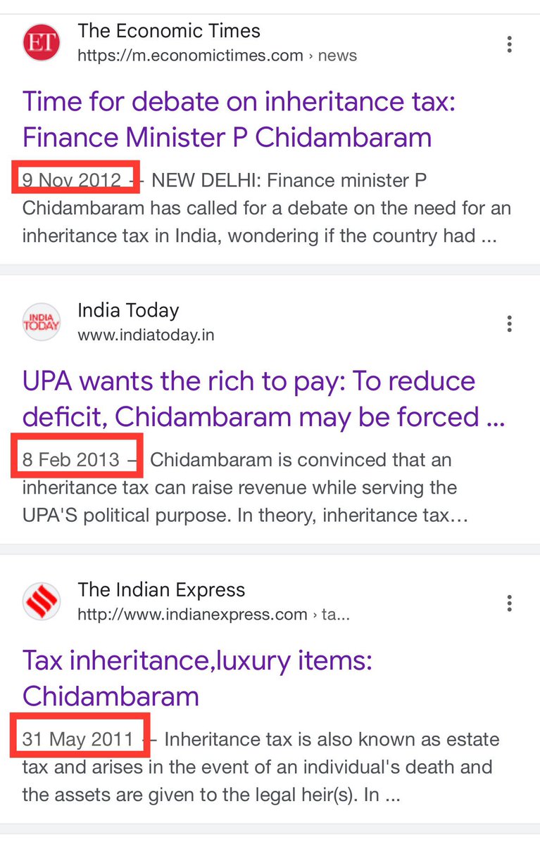 Not only in 2024 CONgress, Rahul Gandhi & Sam Pitroda spoke about inheritance tax & wanted to take away hard earned money of Indians They have shown same intentions in 2011, 2012 & 2013 onwards as well कांग्रेस की लूट ज़िंदगी के साथ भी ज़िंदगी के बाद भी