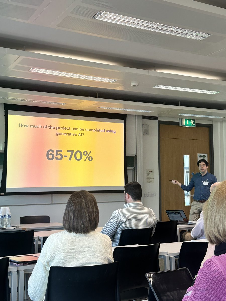 Dr. Ryan Gallagher shares his research on the role of AI in the completion of SEC Leaving Certificate coursework, particularly in Agricultural Science. Take a closer look at this result! 💭#EdFest24 @IrishSciTeach