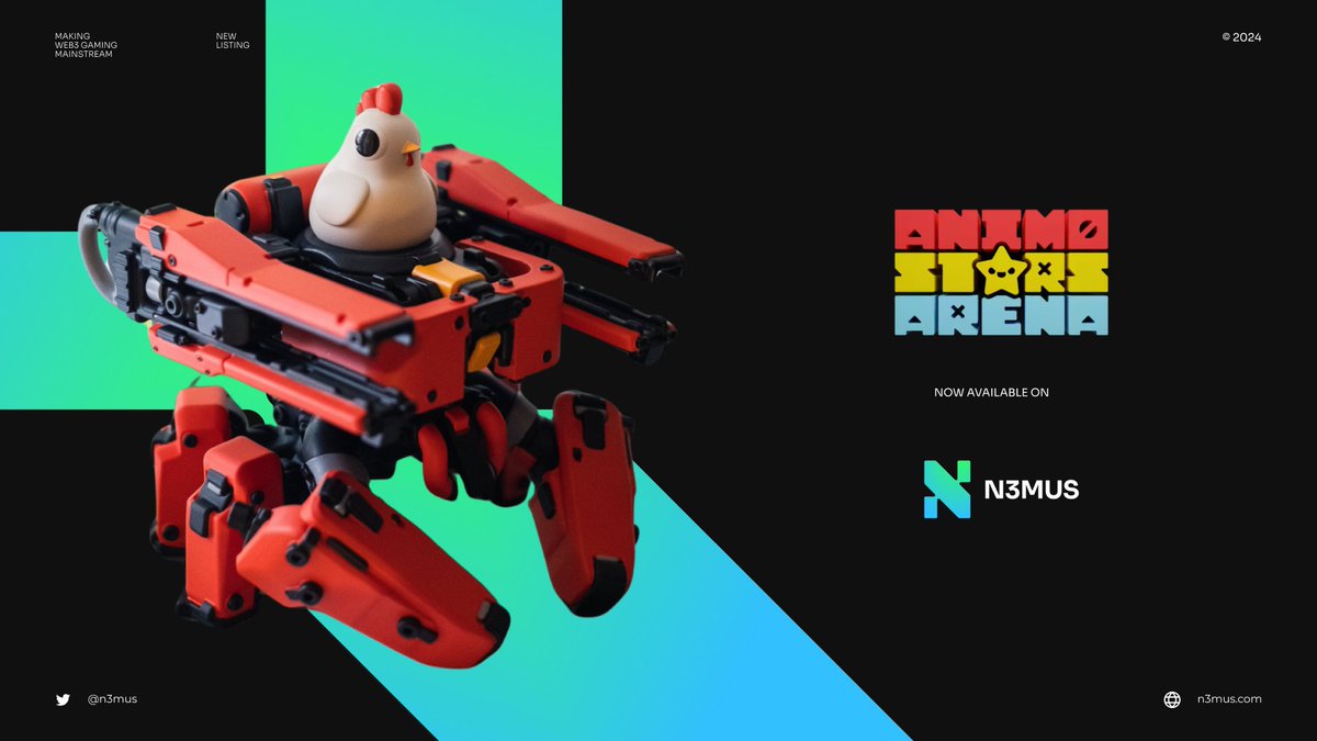 N3musFdn's tweet photo. Stars Arena by @ANIMOindustries has landed at N3MUS Hub! 🦾

Jump on board your mech and battle other pilots in this free-to-play multiplayer shooter. Choose your playstyle, customize your mech, and dominate the battlefield.

Discover more 👉 https://t.co/nfVZIKUhck

🧵 1/4 https://t.co/AjNFGo5T2s