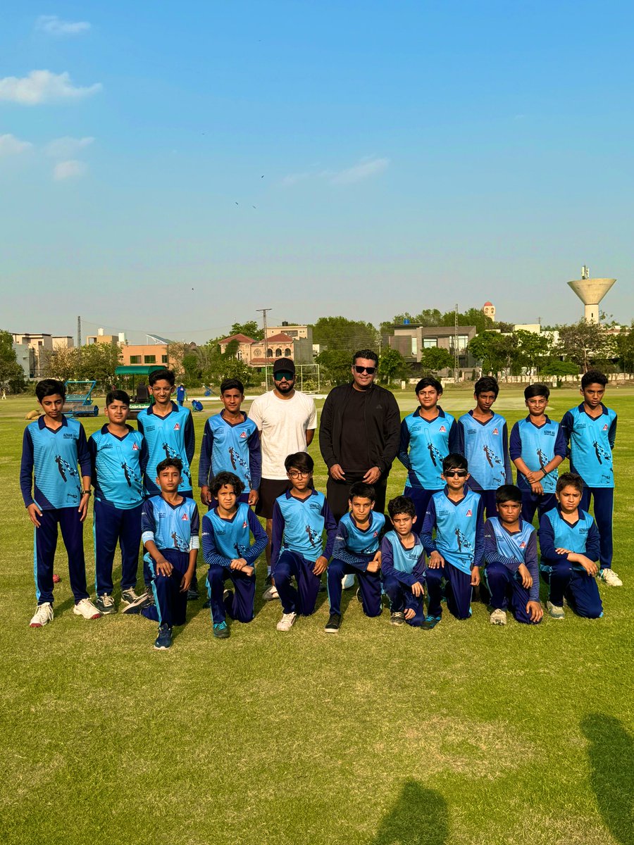 In Lahore visited the cricket academy of the wonderful @AzharAli_ what a fantastic academy he has made. 120 plus young cricketers come to learn here every day….what a beautiful ground. Good job Azhar. #Cricket #cricketer #AskThePavilion