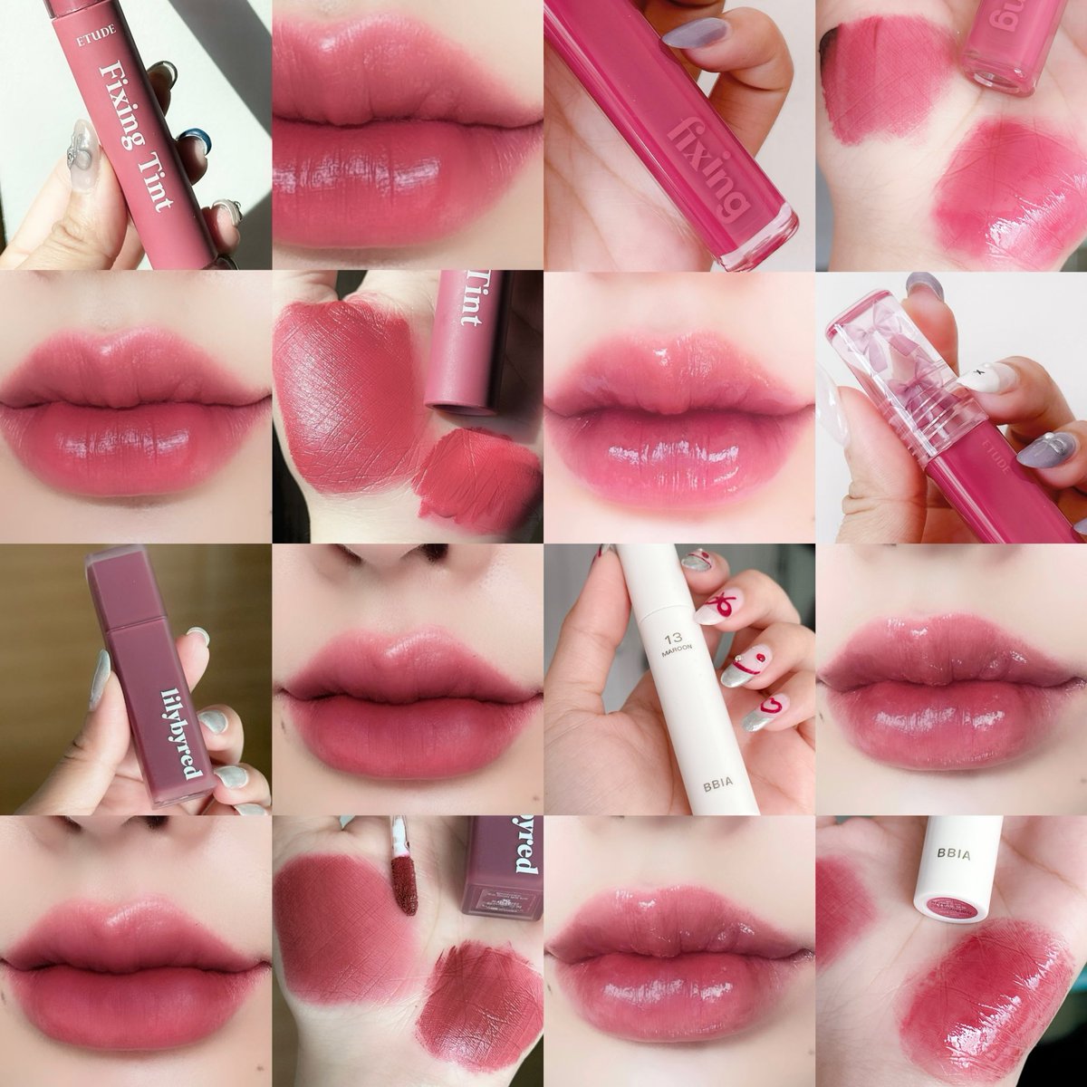 รวมลิปปโทนแครนเบอรี่ก่ำๆ✨💋💋ขับผิวววว