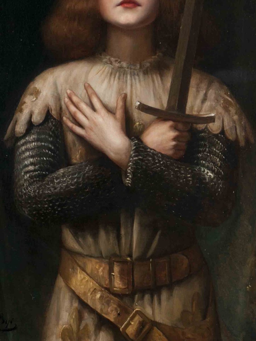 Saint Joan of Arc, 1909, by Paul de La Boulaye