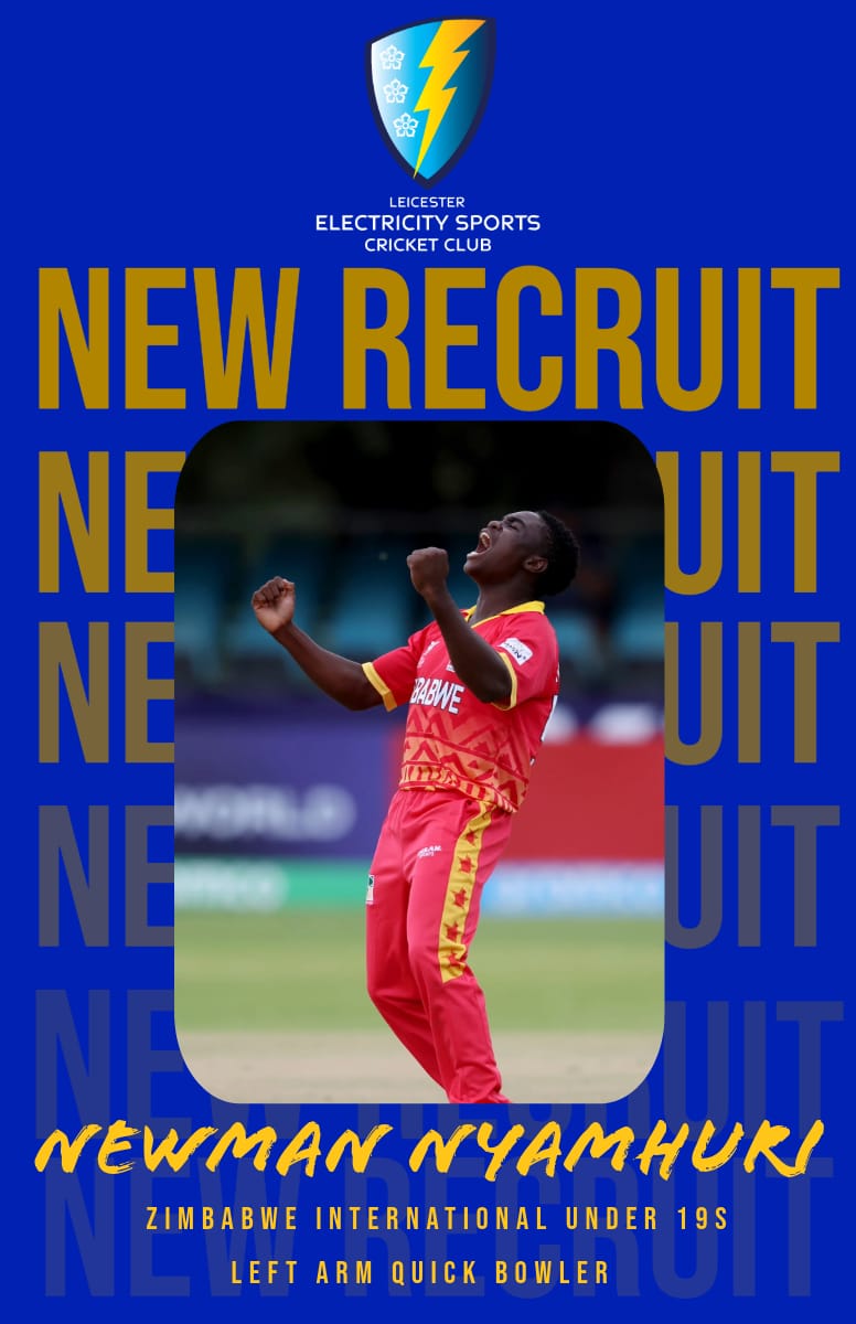 Join us in giving Newman Nyamhuri a warm welcome as he embark on this new journey with our club. 🤝 Let's show Newman the amazing support and camaraderie that defines our cricket club