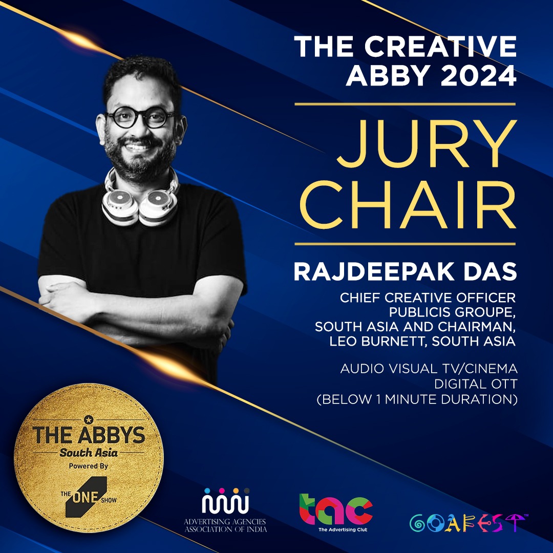 The ABBY Awards are here, offering you the chance to be part of an exciting event alongside none other than Rajdeepak Das. Seize this opportunity to leave your mark in the advertising world! 

#ABBY2024 #ABBYAwards #AdvertisingExcellence #ABBYCelebration #AdAwards