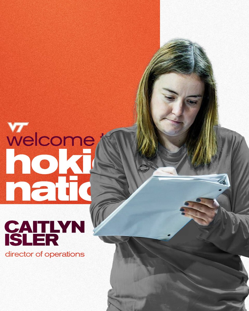 Welcome Home Caitlyn 🙌 @CoachMeganDuffy tabs @Dobo_ice10 as director of operations ⤵️ 🔗 » vthoki.es/Isler