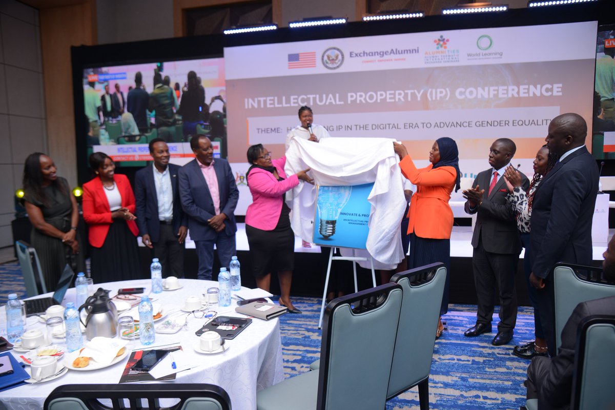 Mugibson's tweet photo. Joined by key partners, as Guest of Honor at the #IPConferenceUG, @MoICT_Ug’s PS @azawedde has officially launched the IP Toolkit.
It’s going to provide the necessary information to creators regarding how to secure IP rights to their innovations. 👏🏿✊🏾 | #LearnIPwithShirley https://t.co/8YZlsAV0E0