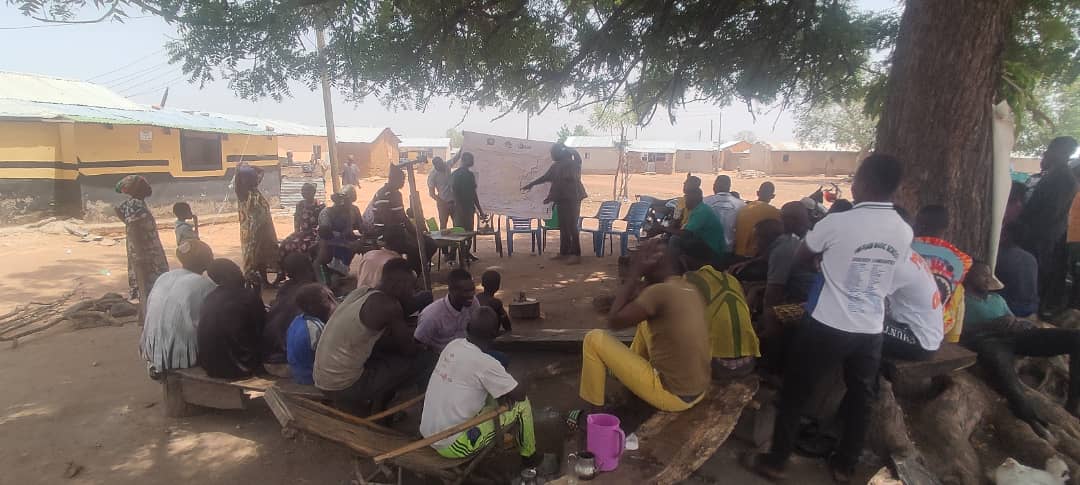 orgiis's tweet photo. Sensitization of SKF CREMA communities in Ghana's Upper West region. By empowering CREMA communities with knowledge and fostering a sense of ownership, we pave the way for effective stewardship of natural resources, ensuring a healthier environment for generations to come. https://t.co/aMrmVMBmLi