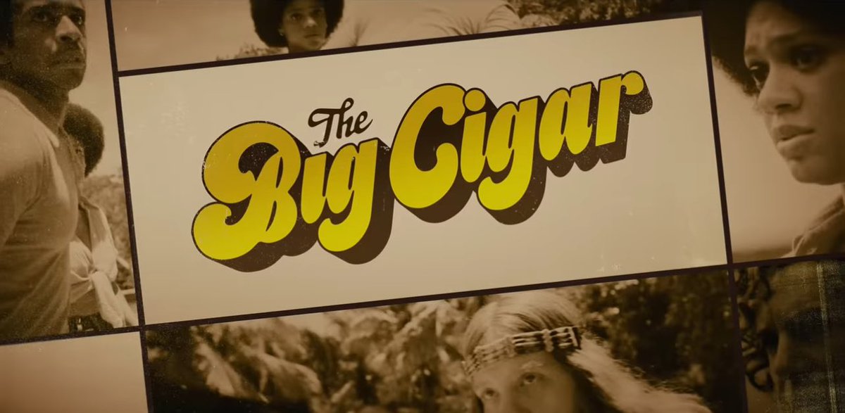 First look at the upcoming Apple TV limited series THE BIG CIGAR.

Starring Andre Holland, Tiffany Boone, Alessandro Nivola, Marc Menchaca, and P.J Byrne 

Releasing on #AppleTV + May 17th

#TheBigCigar