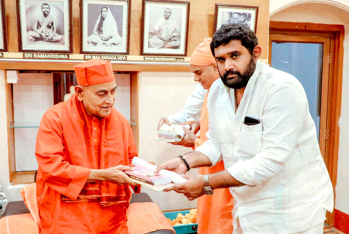 I wholeheartedly extend my sincerest respects and warmest wishes to Most Revered Swami Gautamanandaji Maharaj on his well-deserved election as the President of the Ramakrishna Order.