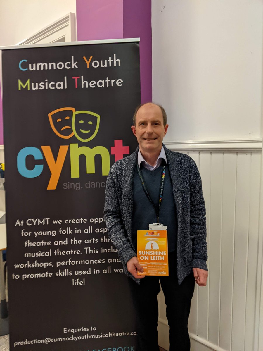 I was privileged to be invited to the first night of the CAMPS performance of 'Sunshine on Leith' last evening at Cumnock Town Hall.

It was absolutely brilliant and thoroughly enjoyable. You could really see the hard work of the cast members and back stage team, well done :)