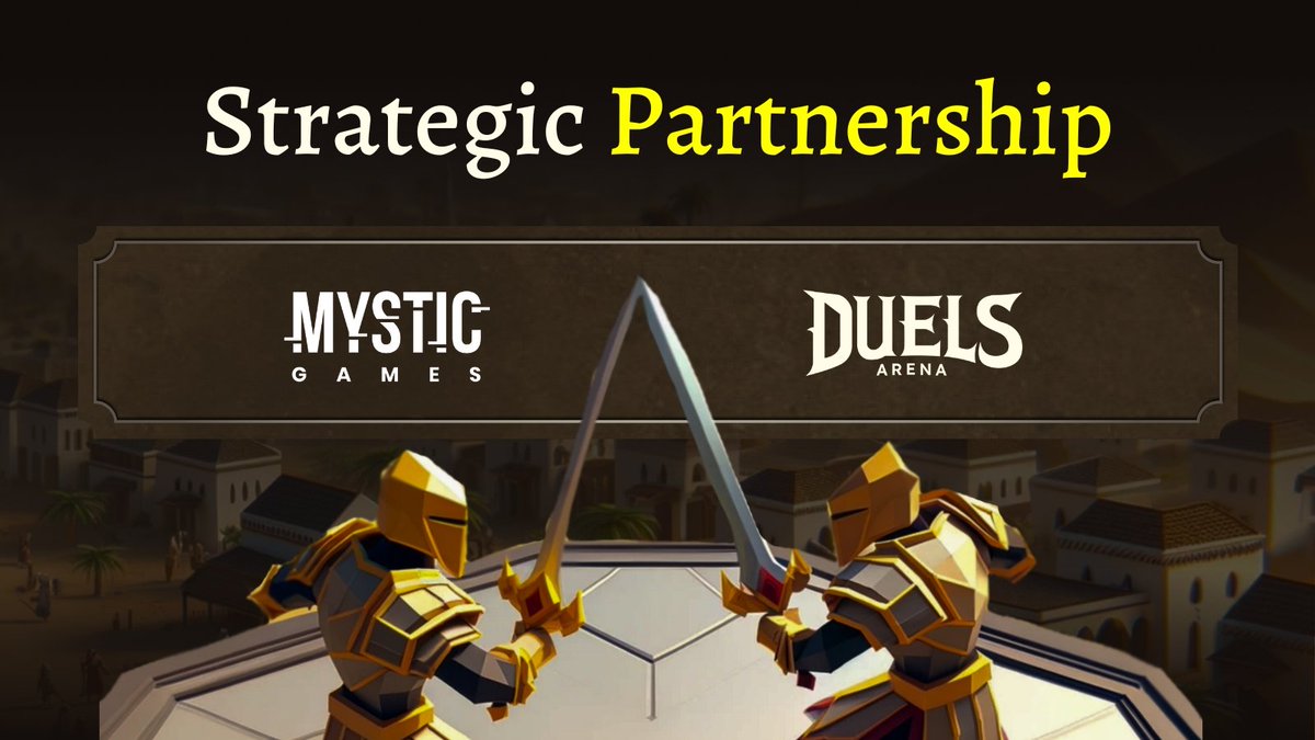 ⚔️ @Duels_Arena has announced its integration with @MYSTiCGAMES888, the creators of @CallOfTheVoYd ⚔️ #DuelsArena is a nostalgic OSRS inspired MMORPG PVP 1vs1 battler GameFi. It is created by @W3Forge Studio, renowned for its extensive hands-on experience in GameFi, its vast