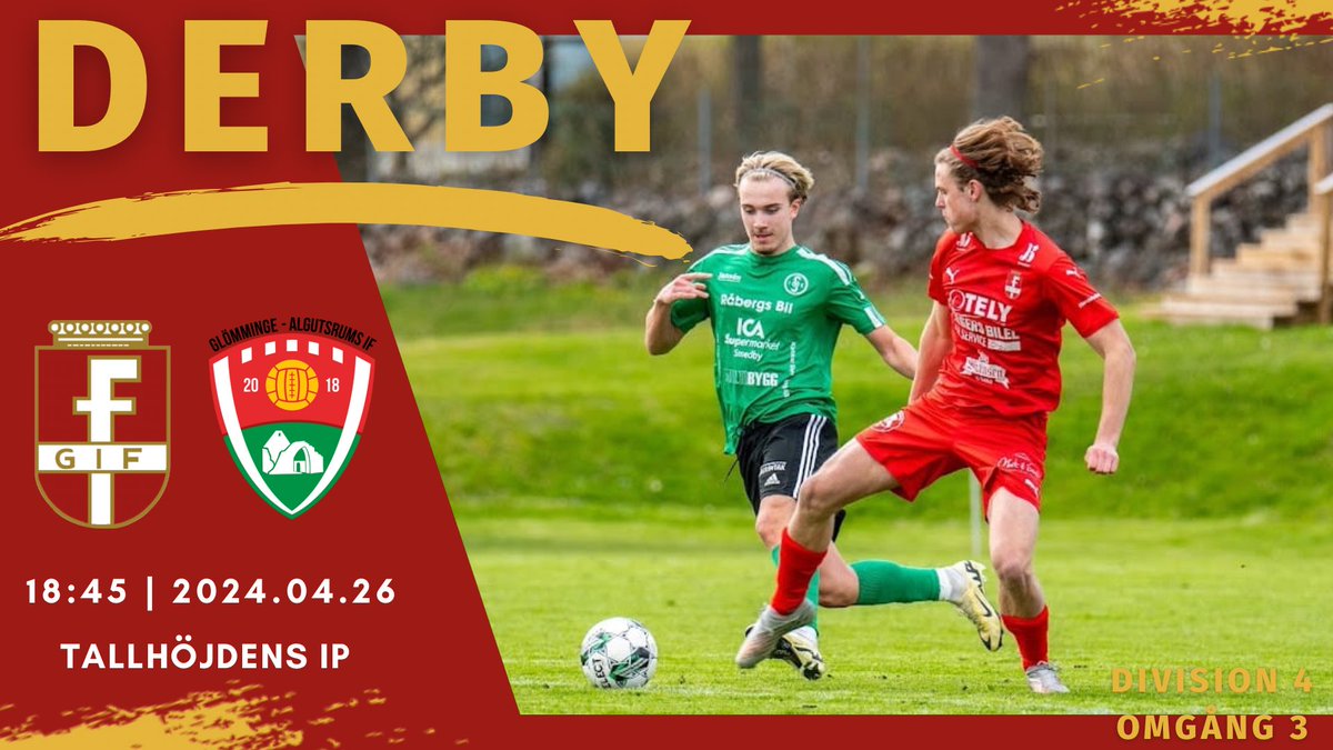 Derby på fredag 🔴⚪️