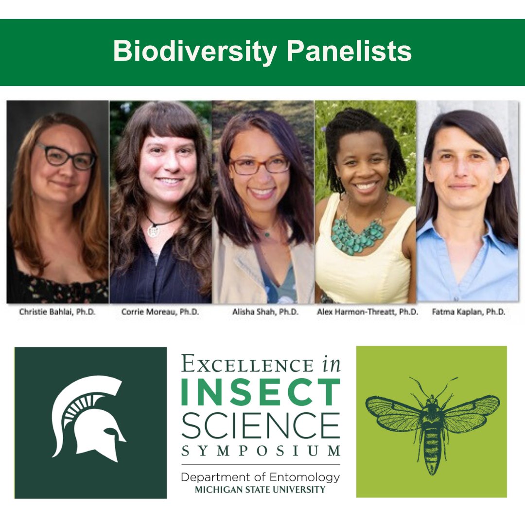 We're excited to attend the Excellence in Insect Science Symposium May 16-17! Dr. Kaplan will be a speaking on the 'Climate Resilience - Biodiversity' panel. Have a question you want answered? Submit it, here ➡️ ow.ly/C1ki50RmmfE #biocontrol #biodiversity @CANRatMSU