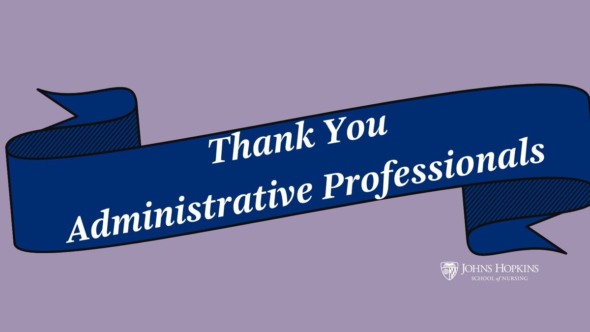 Yesterday, we celebrated #AdministrativeProfessionalsDay with breakfast to recognize the countless contributions our admins make to the #JHSON mission. Take some time today to say thank you to our administrative professionals.