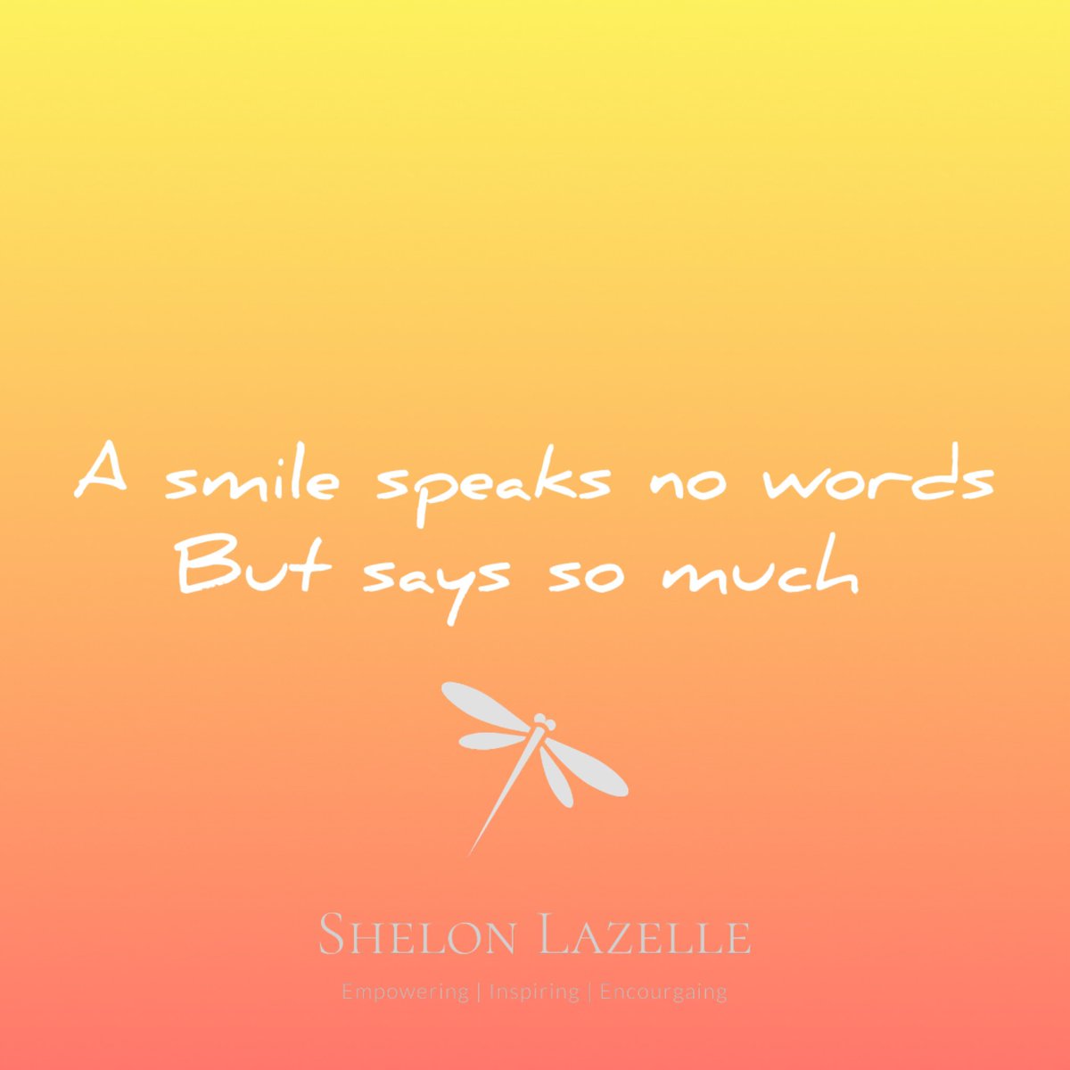 Smile 😊 
#shelonlazelle #poetry #poems #love #captivated #writersofinstagram #wordoftheday