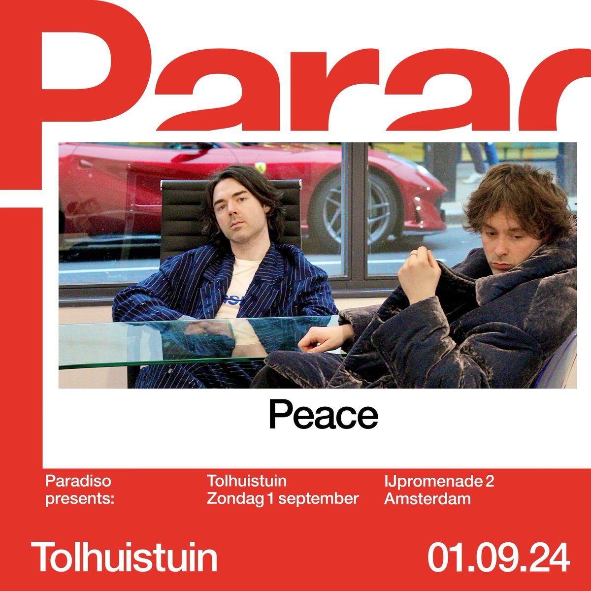 Finally the peace return to Amsterdam. It has been literally forever. On sale Friday 💋 9am GMT. We will try and get to some more places a s a p x